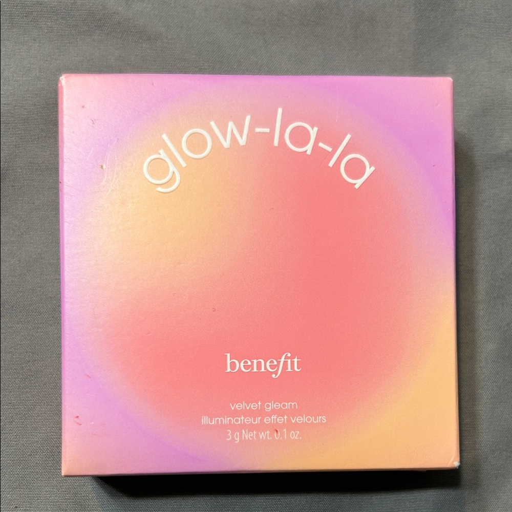 Benefit Glow-la-la Velvet Gleam Highlighter - Pink and Orange
